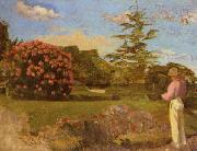 Frederic Bazille Little Gardener USA oil painting artist